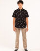 RSQ Mens Ditsy Skull Button Up Shirt image number 5