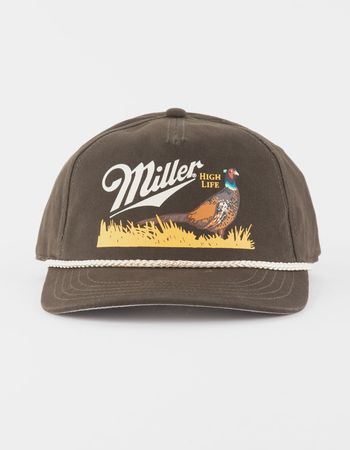 AMERICAN NEEDLE Miller High Life Canvas Cappy Mens Snapback Hat