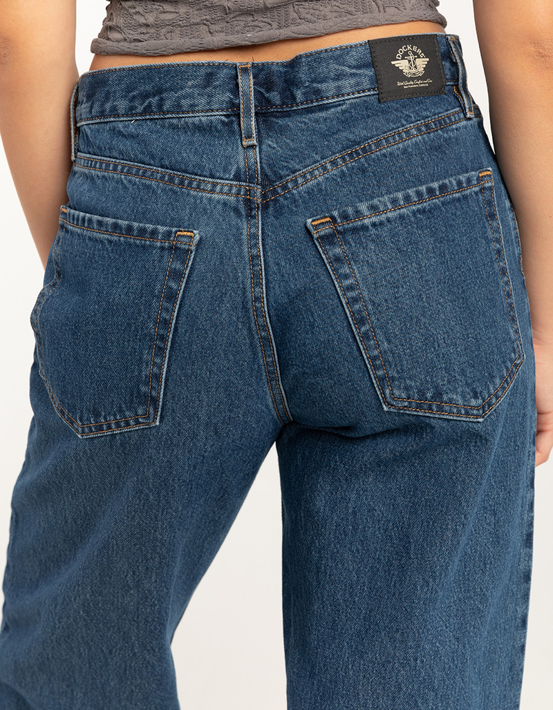 DOCKERS Mid Rise Relaxed Fit Womens Jeans image number 4