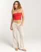 ROXY Oceanside Womens Flared Beach Pants image number 6