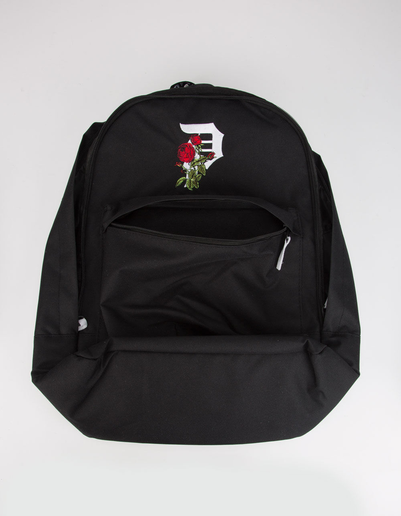 PRIMITIVE Dirty P Rose Black Backpack image number 4
