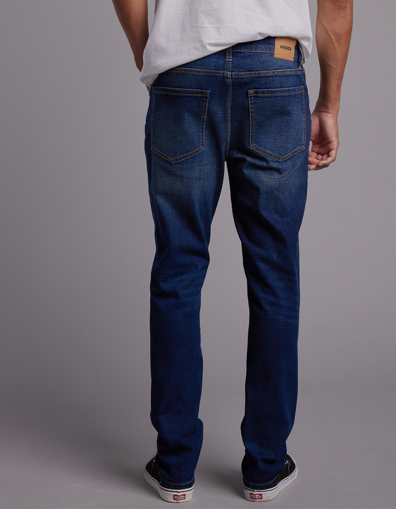 RSQ Mens Slim Taper Vintage Flex Jeans image number 3