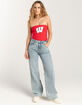 HYPE AND VICE University of Wisconsin Womens Tube Top image number 2