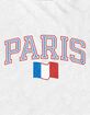 PARIS Collegiate Flag Unisex Tee image number 2