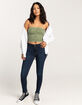 LEVI'S 711 Skinny Womens Jeans - Cobalt Overboard image number 1