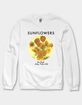 VAN GOGH Sunflowers Unisex Crewneck Sweatshirt image number 1