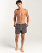 RSQ Mens Ditsy Floral 5" Swim Shorts image number 7
