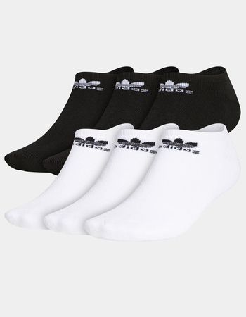 ADIDAS 6 Pack Trefoil No-Show Mens Socks Alternative Image