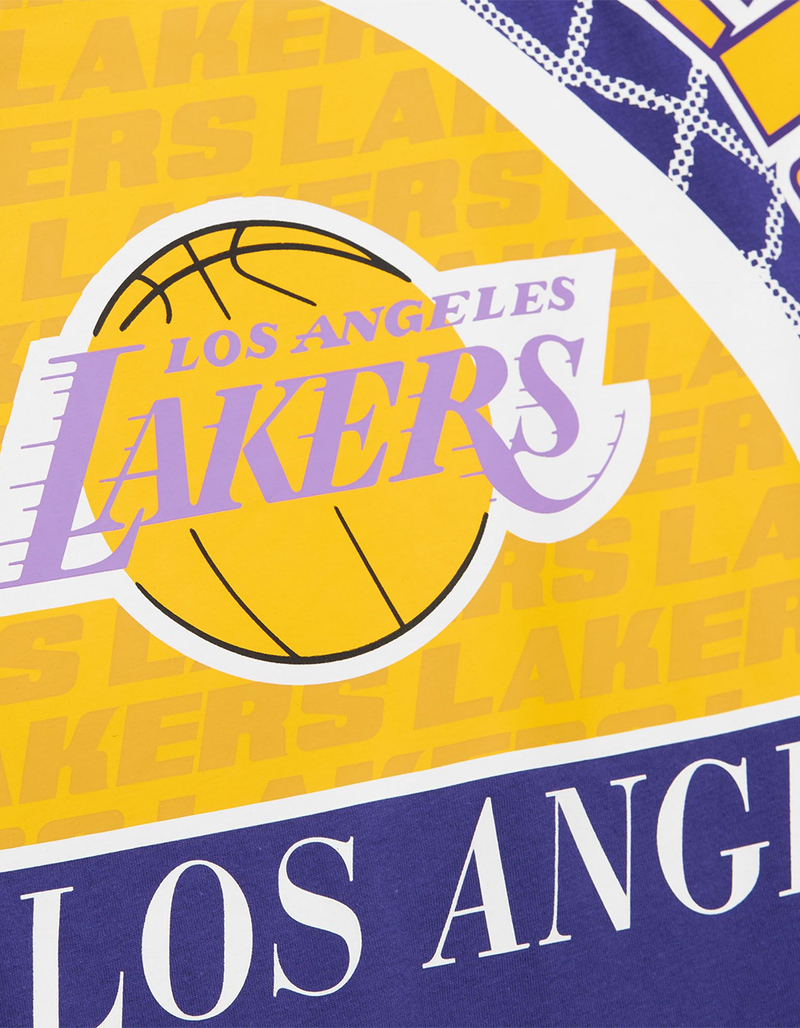MITCHELL & NESS Los Angeles Lakers Logo Blast Mens Tee image number 3