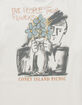 CONEY ISLAND PICNIC Flowers Mens Tee image number 3
