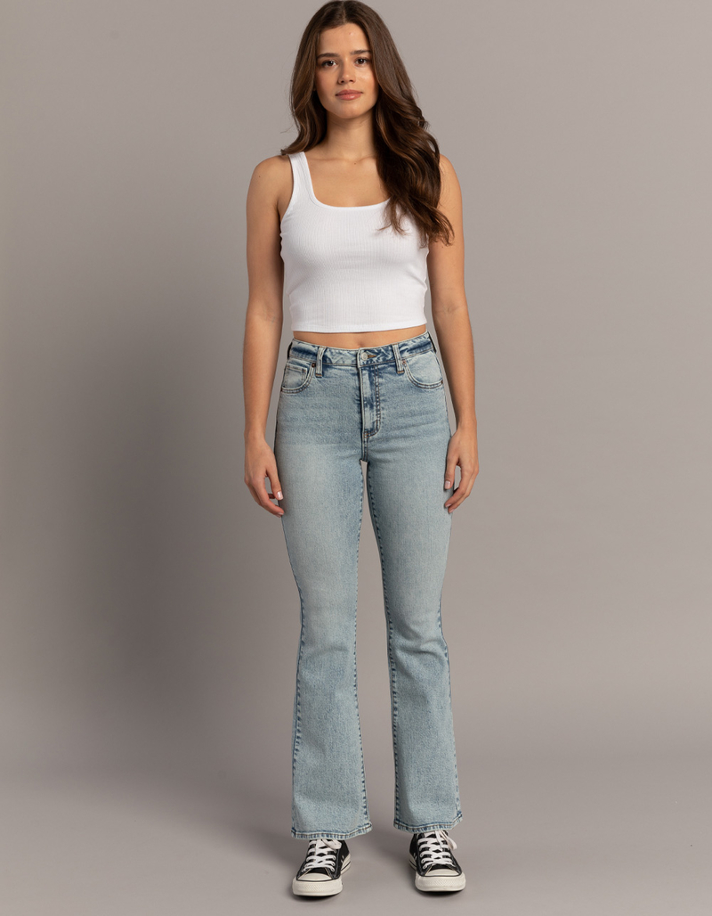 RSQ Womens High Rise Flare Jeans image number 0