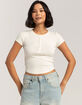 BDG Urban Outfitters Womens Baby Henley image number 1