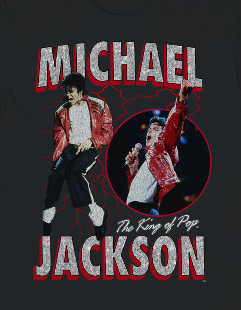 MICHAEL JACKSON King Of Pop Unisex Tee image number 1