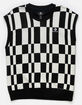 CONVERSE Mens Checkered Vest image number 1