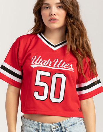 HYPE AND VICE University of Utah Womens Football Jersey Alternative Image