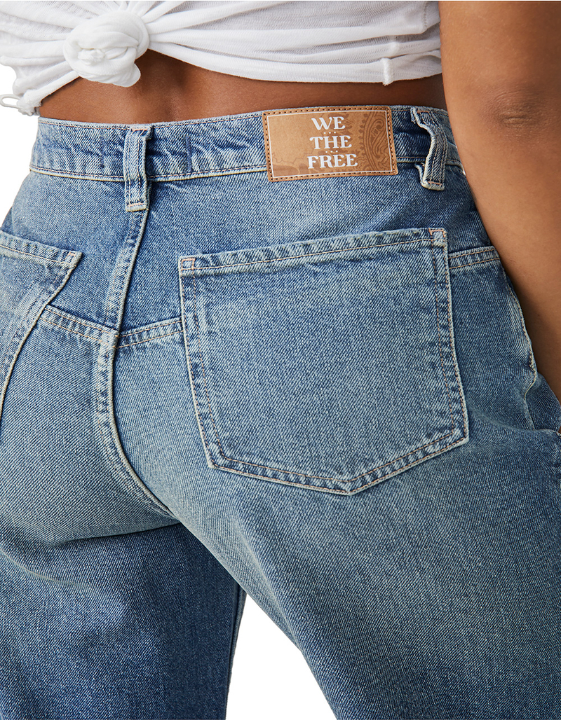 FREE PEOPLE Tinsley Baggy High Rise Womens Jeans image number 8