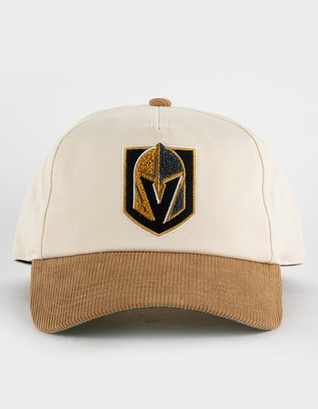 AMERICAN NEEDLE Las Vegas Golden Knights Burnett NHL Snapback Hat