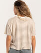 RUSTY Penny Stripe Womens Tee image number 4