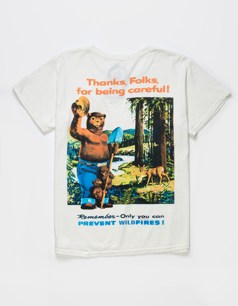 SMOKEY THE BEAR Prevent Wildfires Boys Tee image number 0