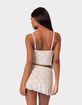 EDIKTED Maria Lace Cupped Tank Top image number 4