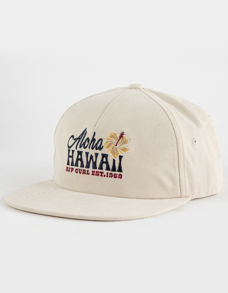RIP CURL Desto Hawaii Corduroy Snapback Hat image number 0