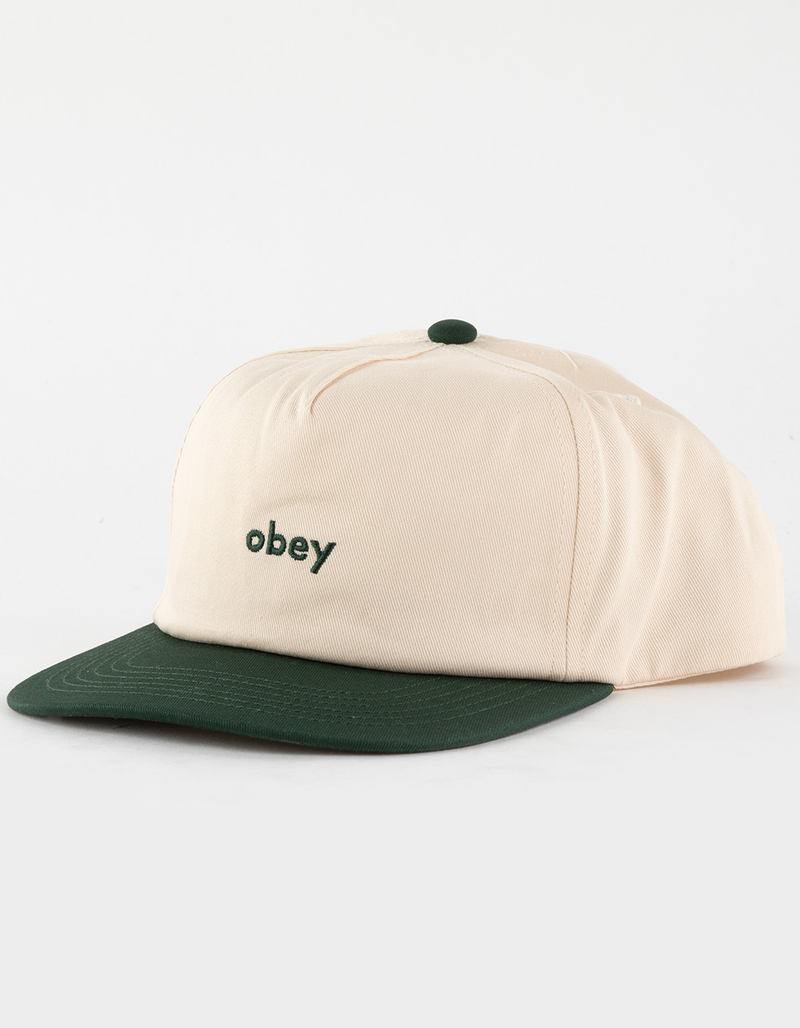 OBEY 5 Panel Mens Snapback Hat image number 0