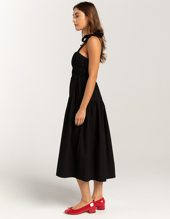 WEST OF MELROSE Tiered Womens Midi Dress