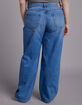 RSQ Womens Low Rise Straight Leg Jeans image number 8