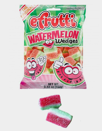 EFRUTTI  Watermelon Wedges Gummi Candy