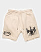 DEATH ROW RECORDS Dobermann Mens Sweat Shorts image number 1