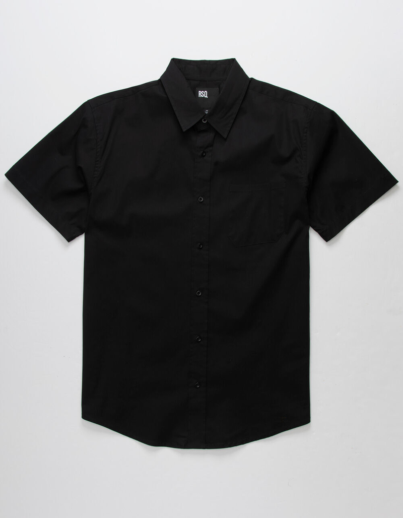RSQ Boys Solid Button Up Shirt image number 0