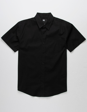 RSQ Boys Solid Button Up Shirt