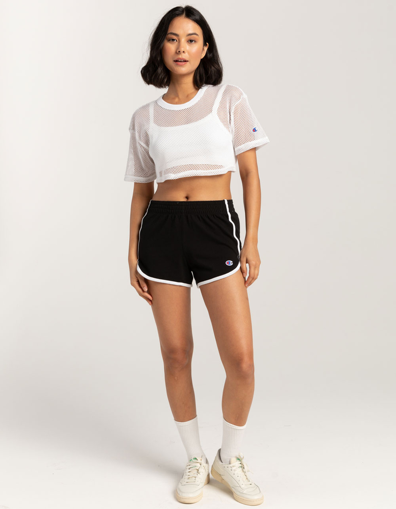 CHAMPION Mesh Cropped Womens Tee image number 1