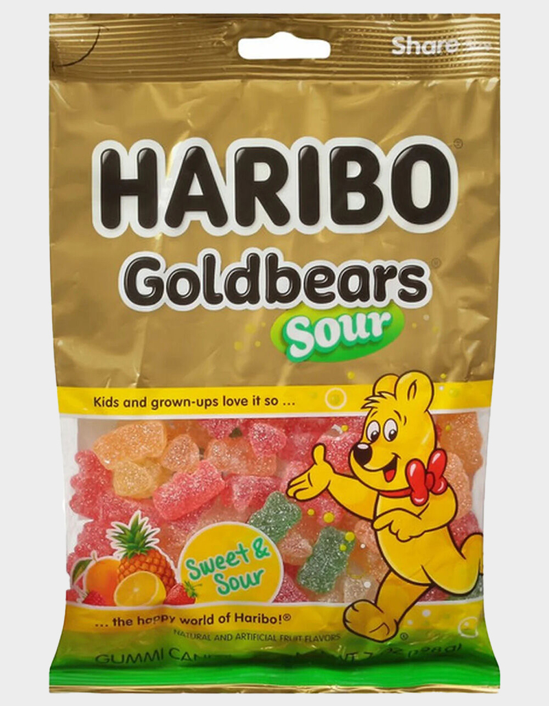 HARIBO Sour Goldbears Gummi Candy image number 0