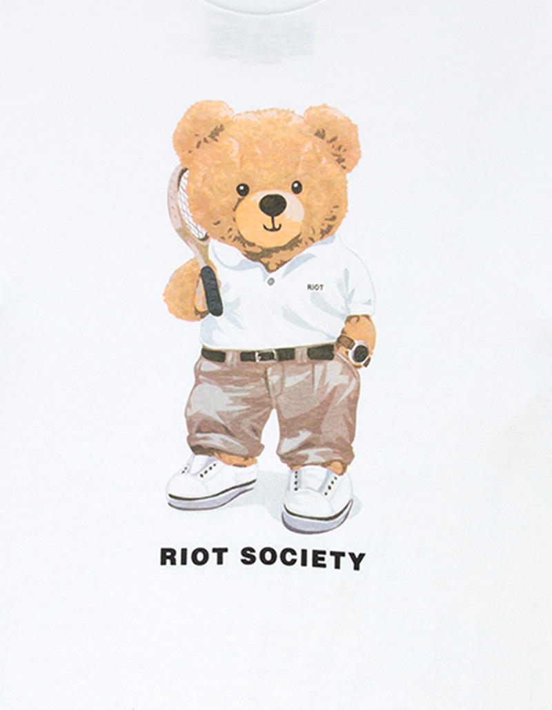 RIOT SOCIETY Preppy Teddy Mens Tee image number 1