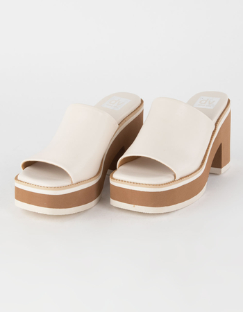 DOLCE VITA Nikole Platform Heel Womens Slide Sandals