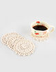 TILLYS HOME Woven Coasters - Set of 4 image number 2