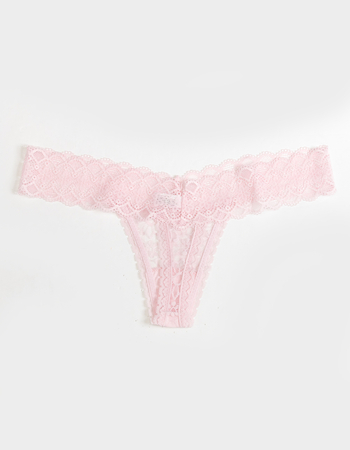 SKY & SPARROW Lace Thong