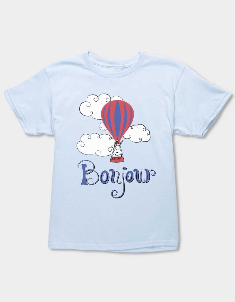PEANUTS Bonjour Balloon Unisex Kids Tee image number 0