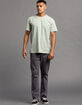 RSQ Mens Acid Wash Oversized Tee image number 7