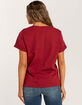 GUESS Eco Cuffed Logo Womens Tee image number 3