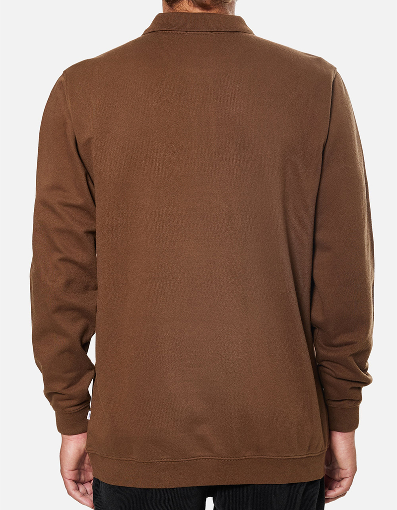 KATIN Greyson Mens Long Sleeve Polo Shirt image number 3
