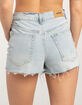 RSQ Womens High Rise Vintage Shorts image number 4