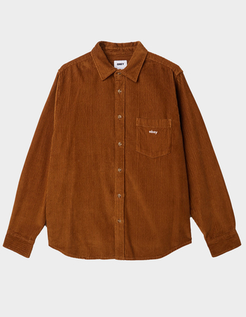 OBEY Miles Mens Woven Shirt Primary Image