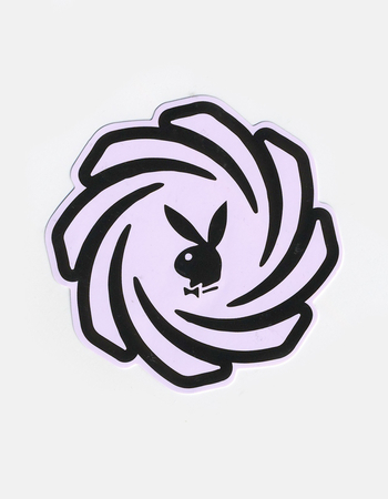 Swirl Playboy Sticker