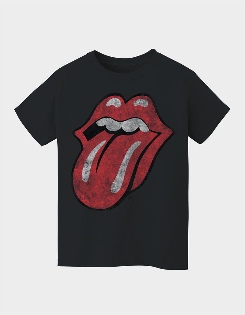 ROLLING STONES Distressed Tongue Unisex Kids Tee image number 0