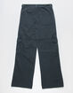 RSQ Girls Tie Waist Twill Cargo Pants image number 7