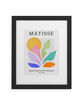 DENY DESIGNS Ayeyokp Sun And Leaves Matisse Pastel Series 04 11" x 14" Framed Art Print image number 1