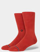 STANCE Icon Mens Athletic Crew Socks image number 1