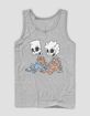 THE SIMPSONS Bart and Lisa Skeleton Unisex Tank Top image number 1